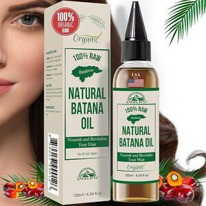 Organic Raw Batana Oil from Honduras for Hair Growth, Nourishing & Strengthening